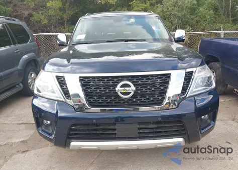 2017 Nissan Armada Platinum/Sl/Sv из США, поврежденный, VIN JN8AY2NC1H9500403